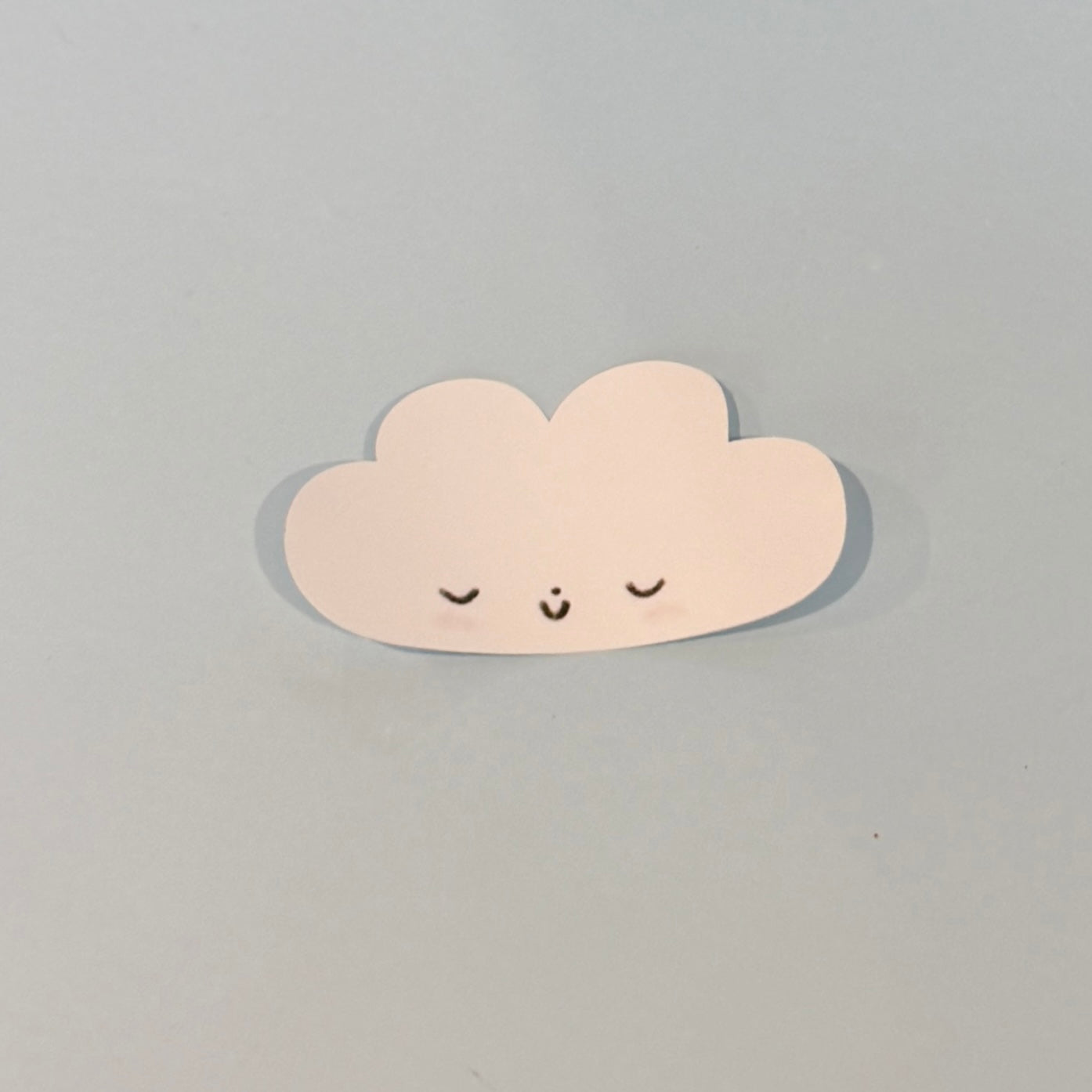 Cloudy Sticker