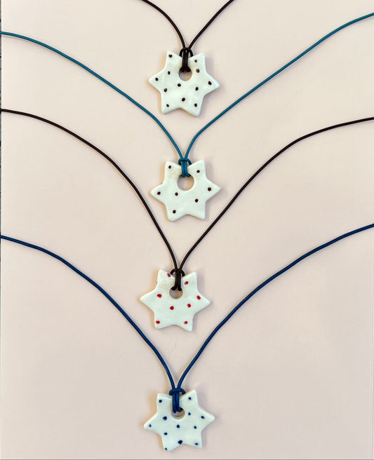 Star Leather Necklaces