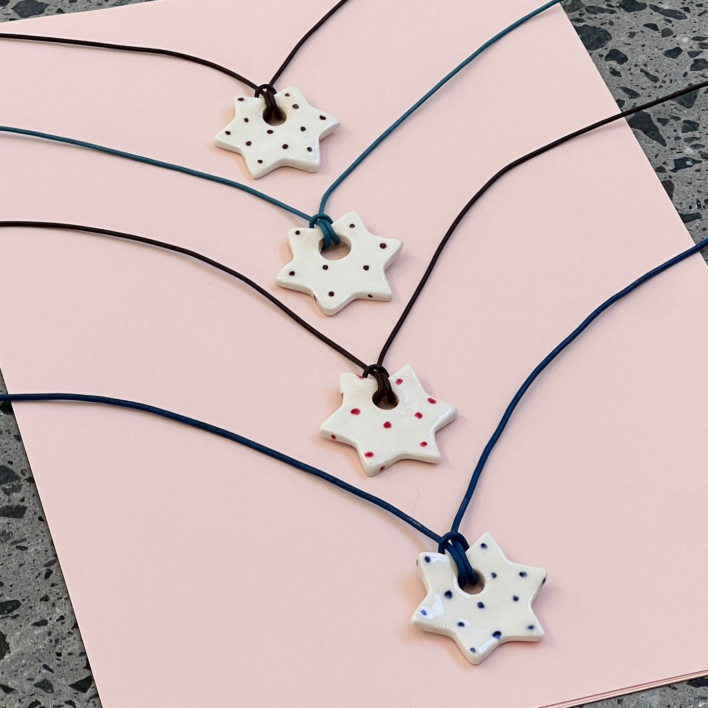 Star Leather Necklaces