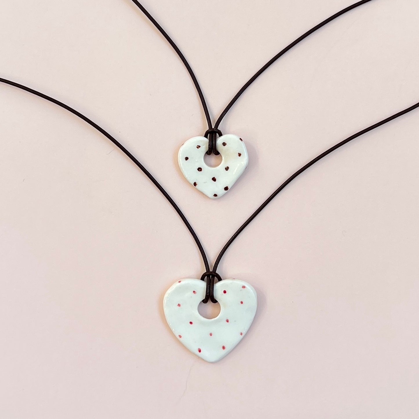 Heart Leather Necklaces