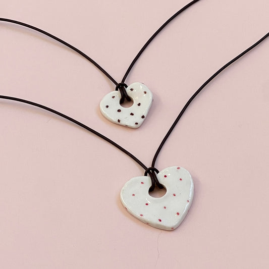 Heart Leather Necklaces