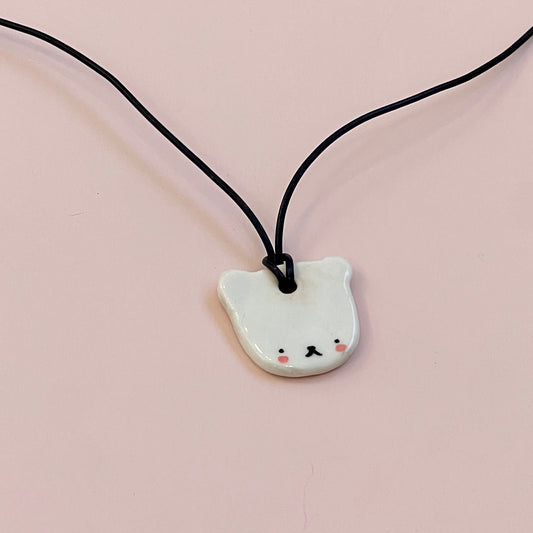 Bear Leather Necklace