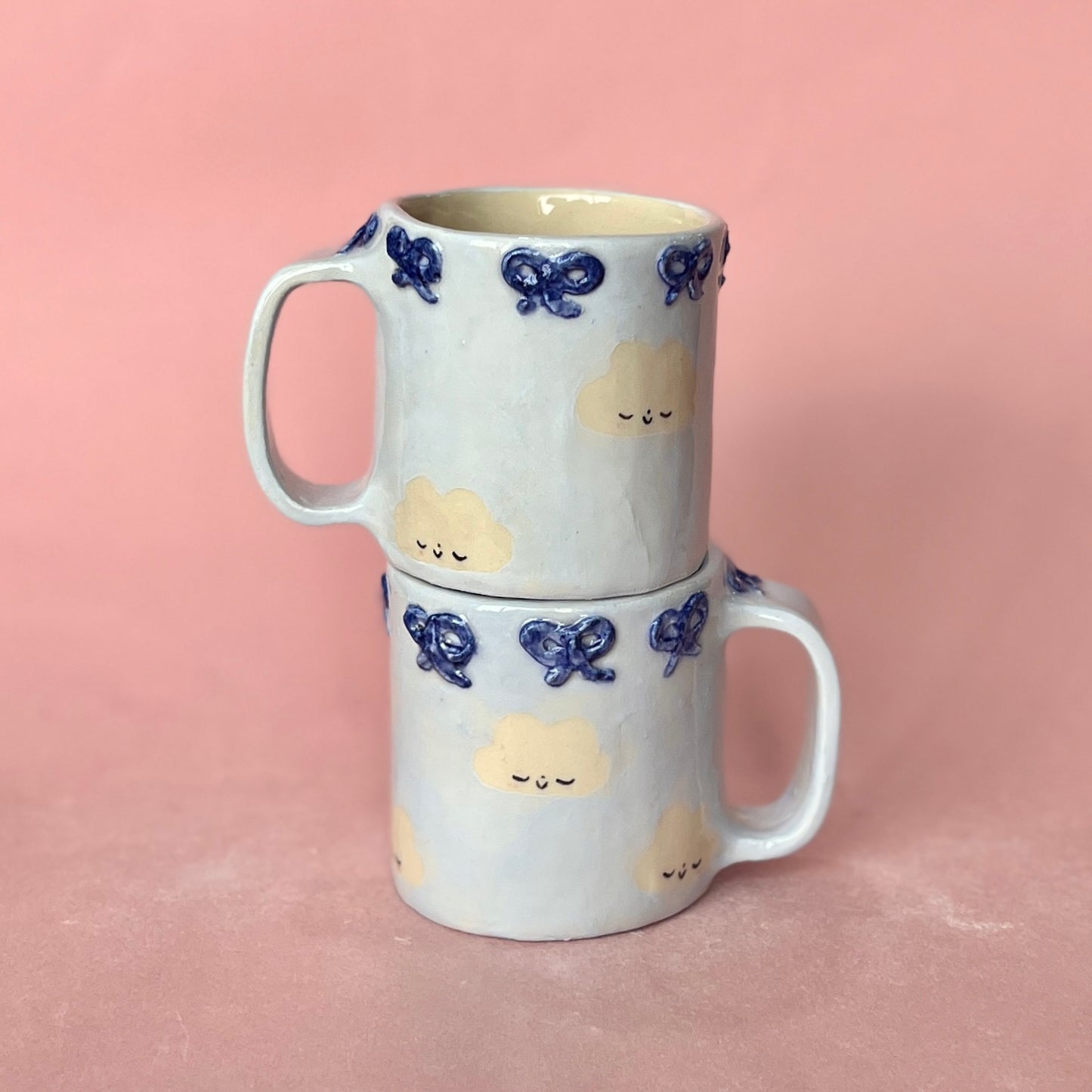 Short Cloudy Chums Mugs