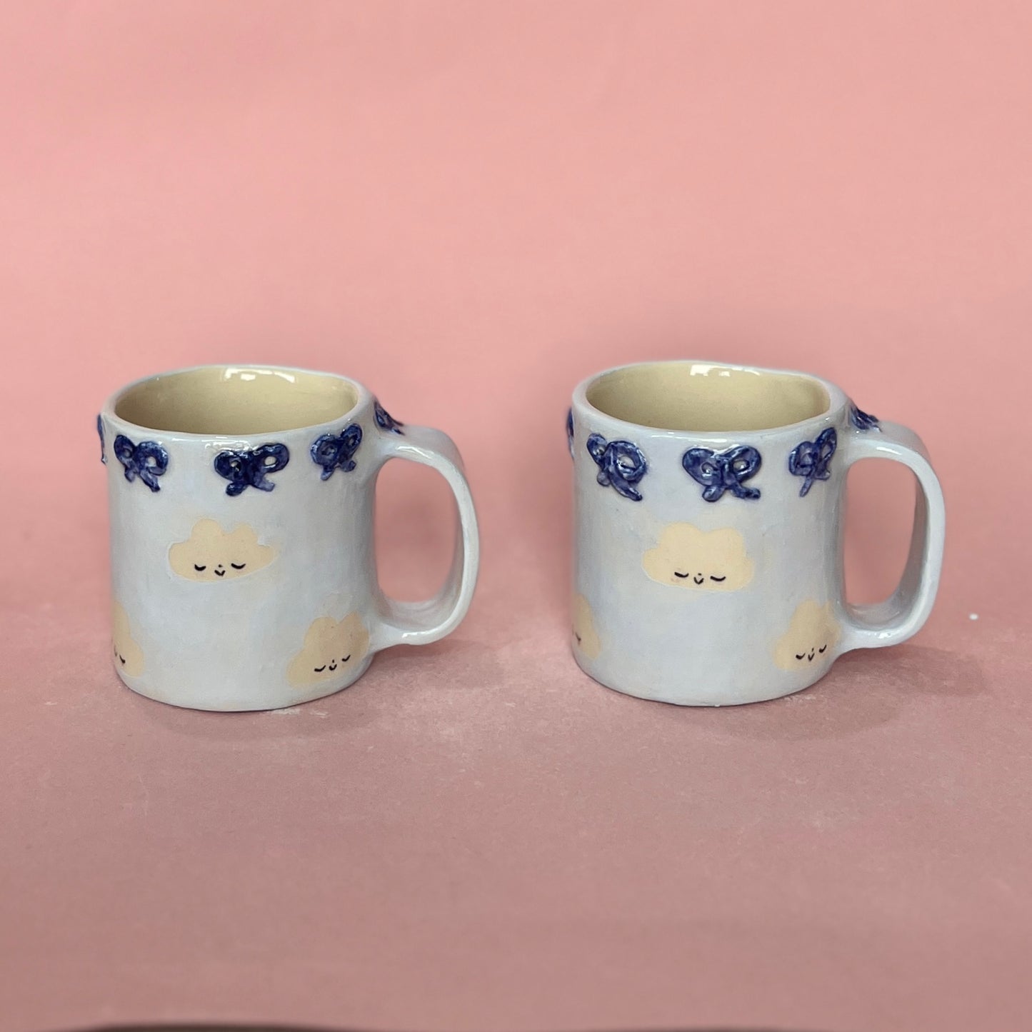 Short Cloudy Chums Mugs