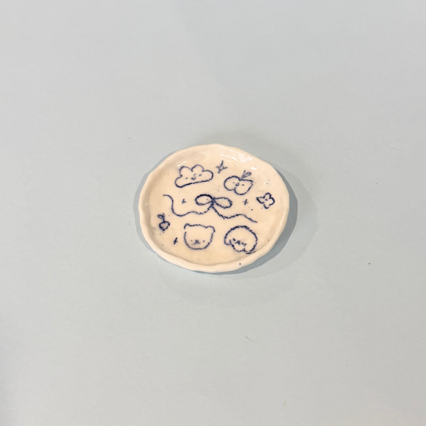 Scribble Trinket Dish [Sample]