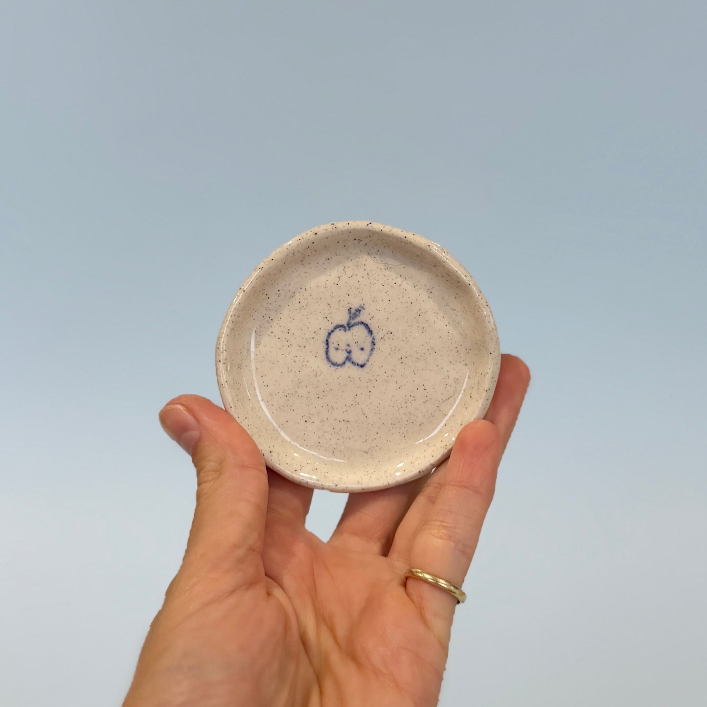 Apple Trinket Dish [Sample]