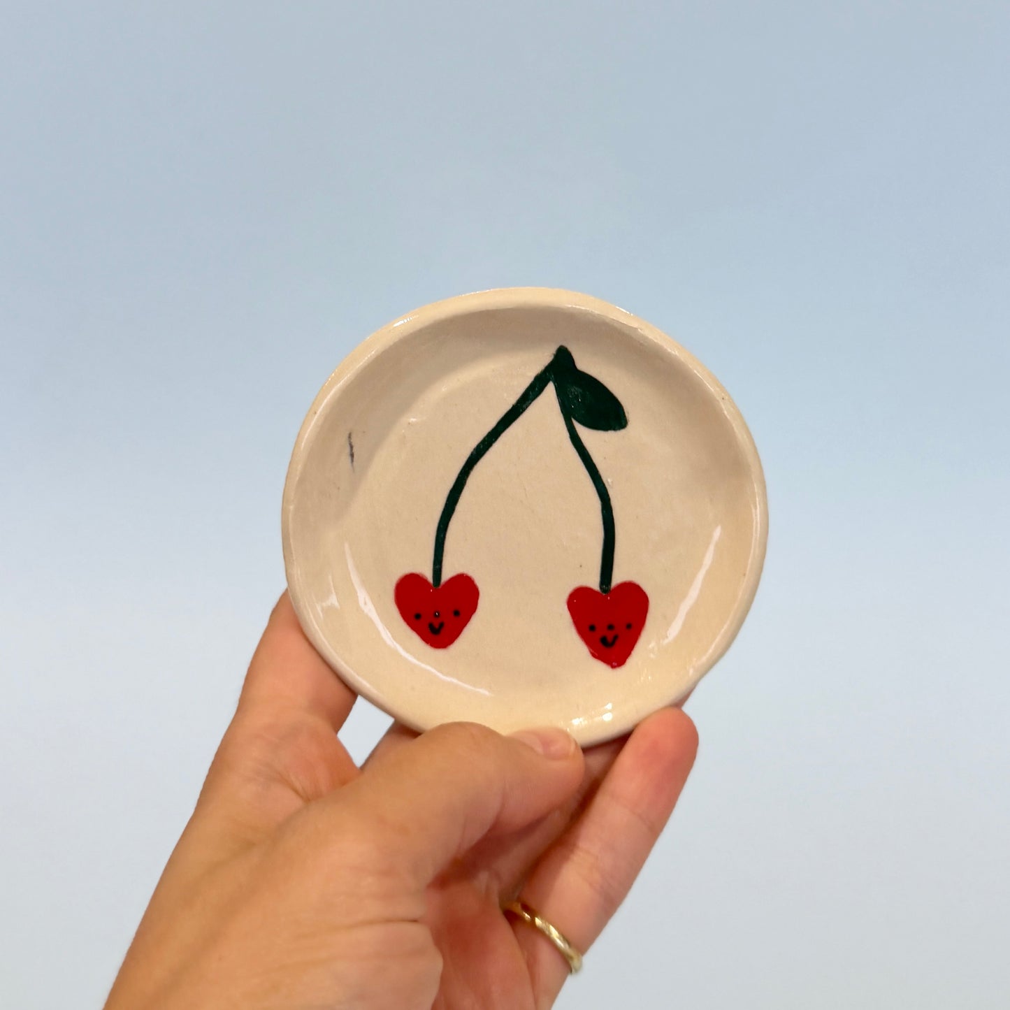 Cherry Trinket Dish [Sample]