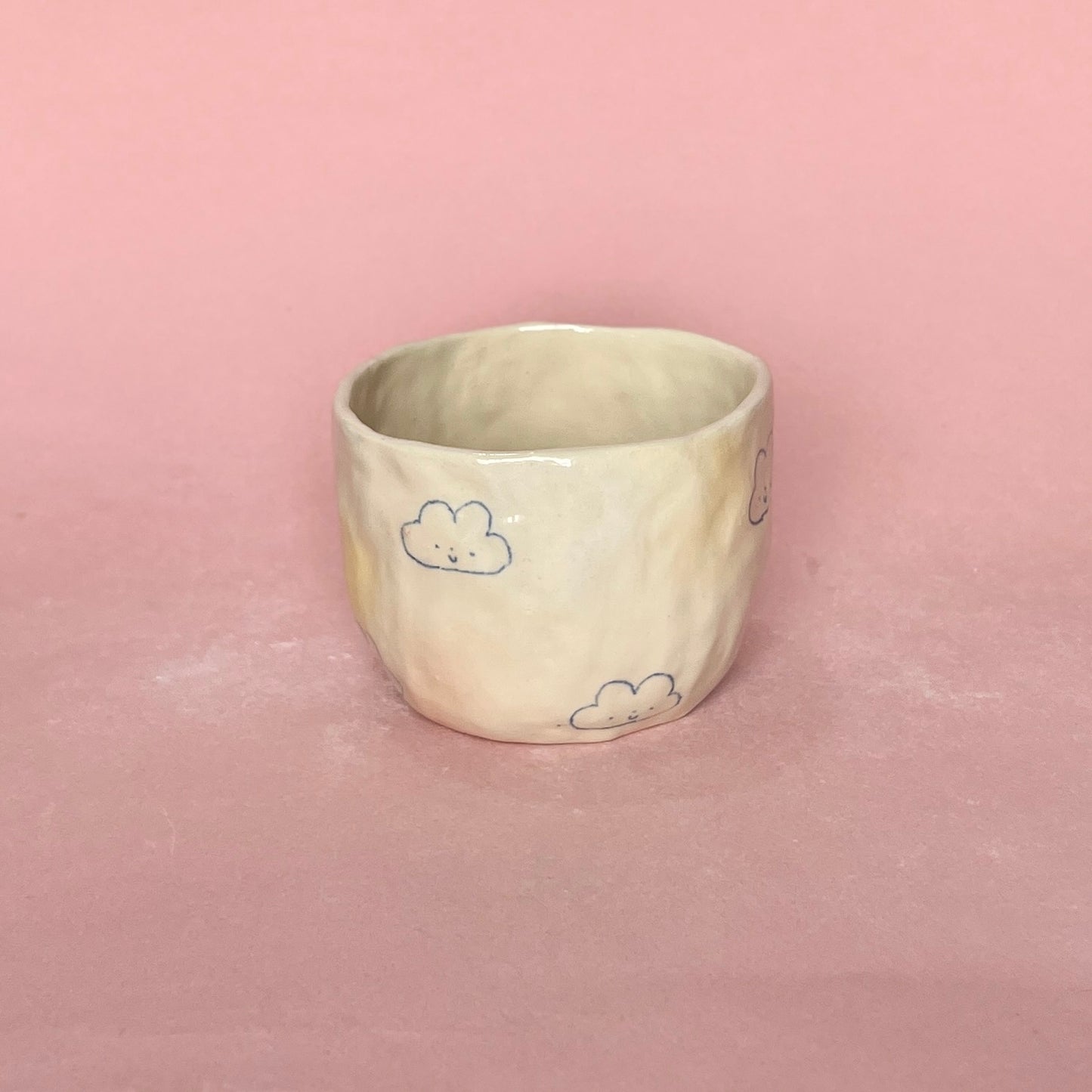 Bubblegum Simple Clouds Mug