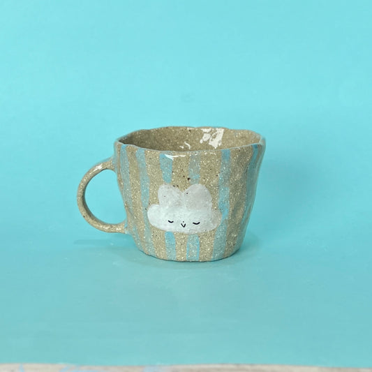 Stripey Speckle Cloud Mug