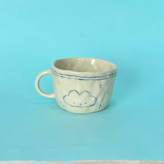 Traditional Happy Cloud Mug