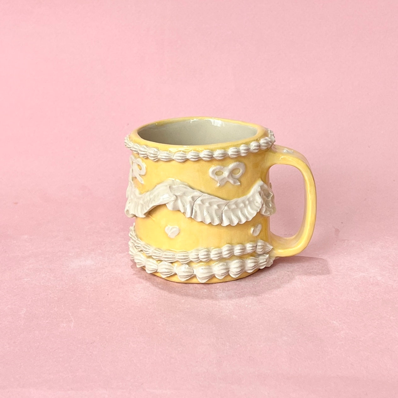 Yellow Icing Mug