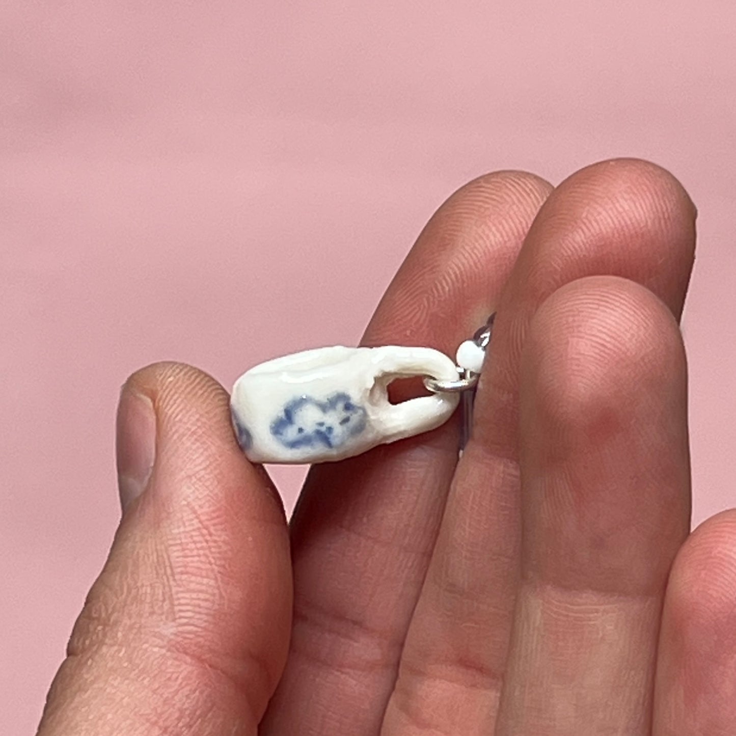 Tiny Cloud Mug Necklace