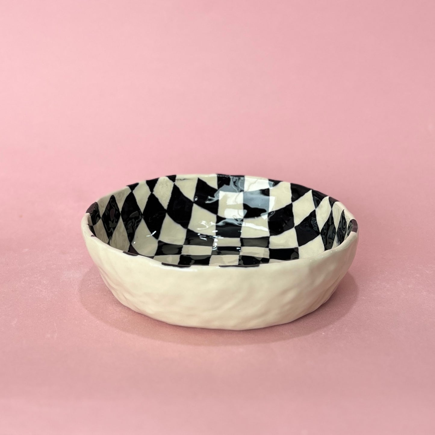 Checkerboard Large Pasta Bowl