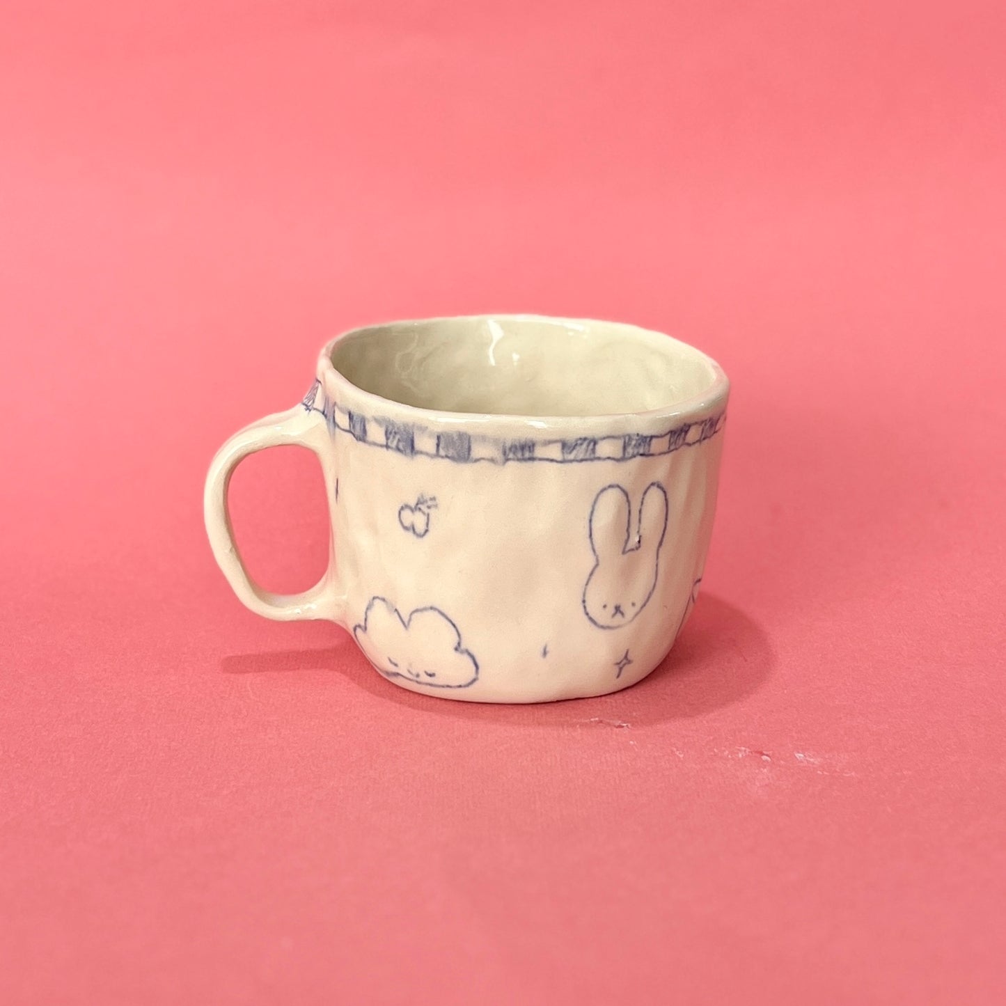 Scribble mug (SECONDS - food safe)