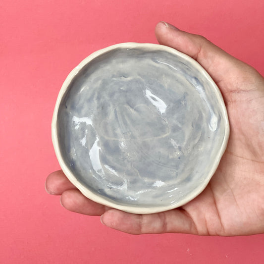 Blue Cloud Large Trinket Dish (SAMPLE)