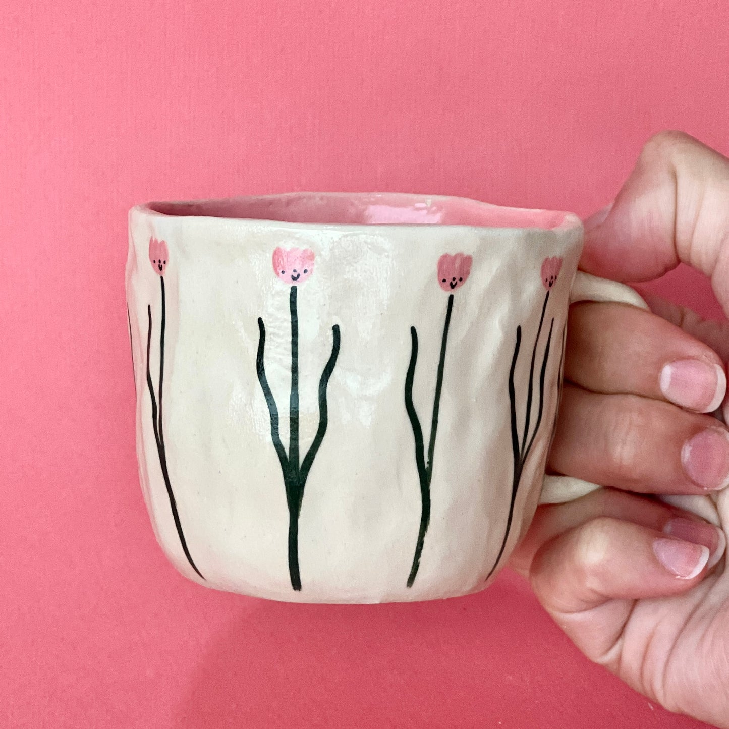 Tulip Pinch Mug (SECONDS - not food safe)