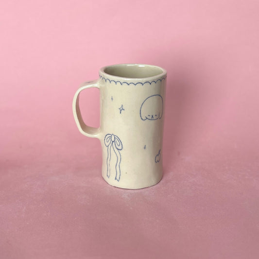 Tall Scribble Mug