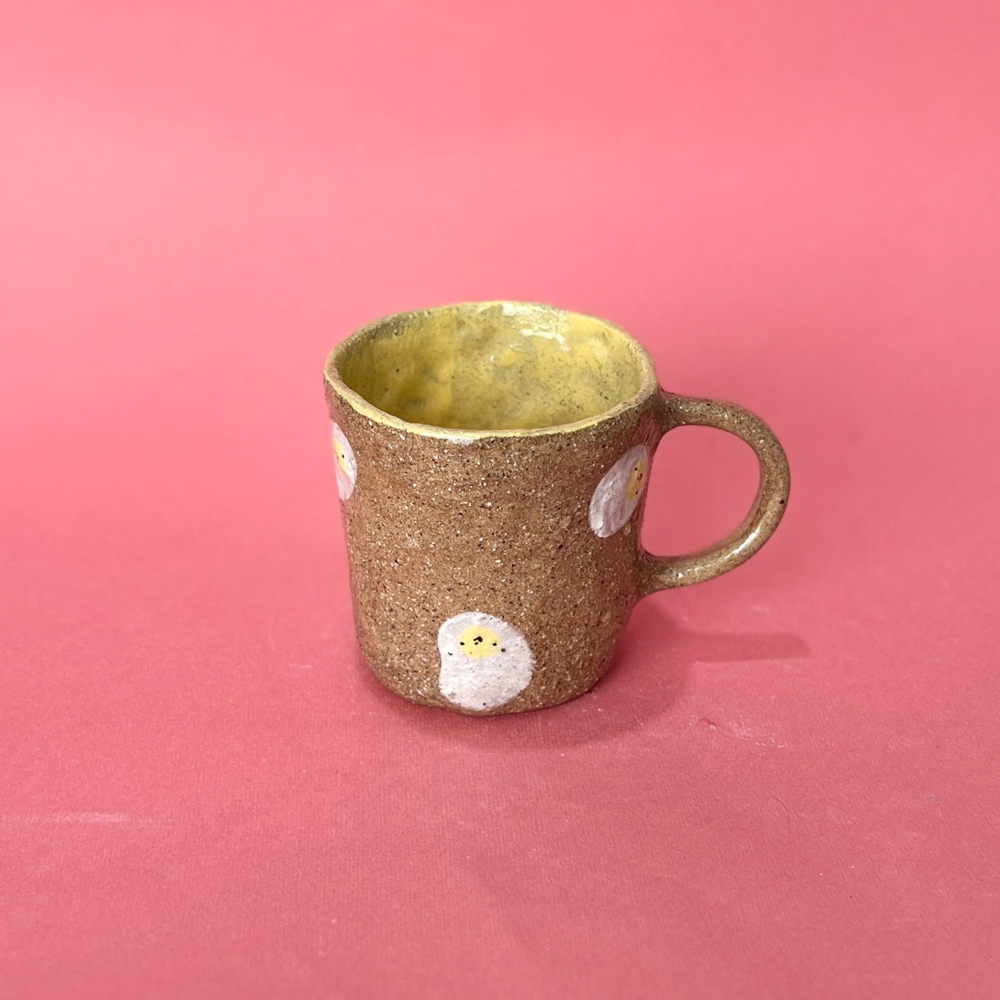 Dark Speckle Clay Egg Mug (SAMPLE)