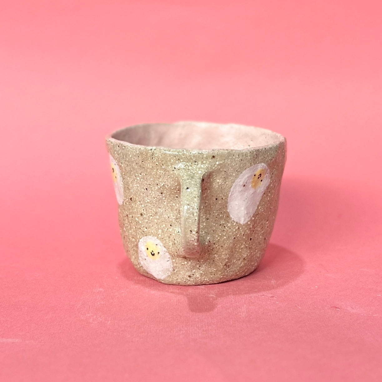 Speckled Eggy Mug Pink Inside (SAMPLE)