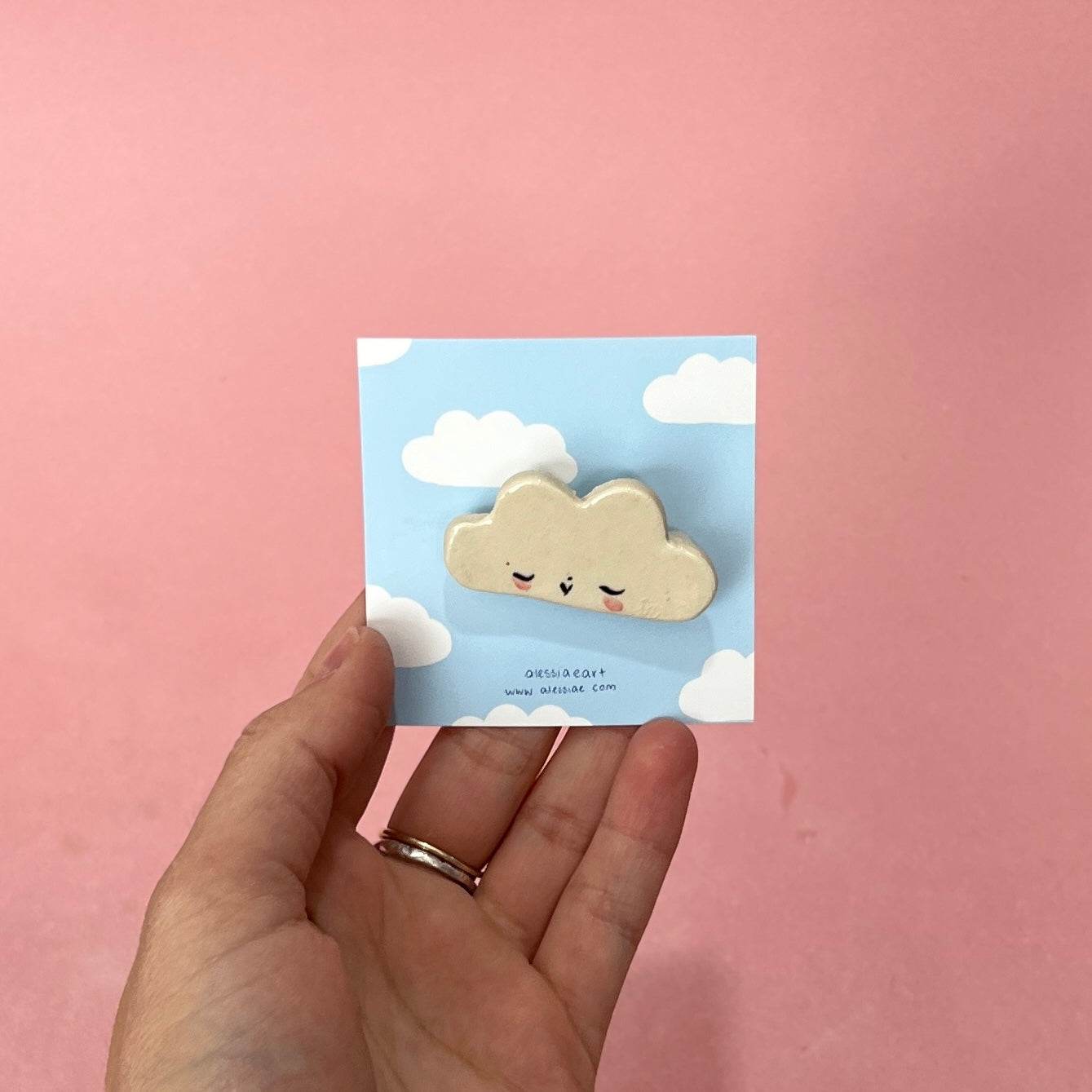 Cloud Ceramic Pin