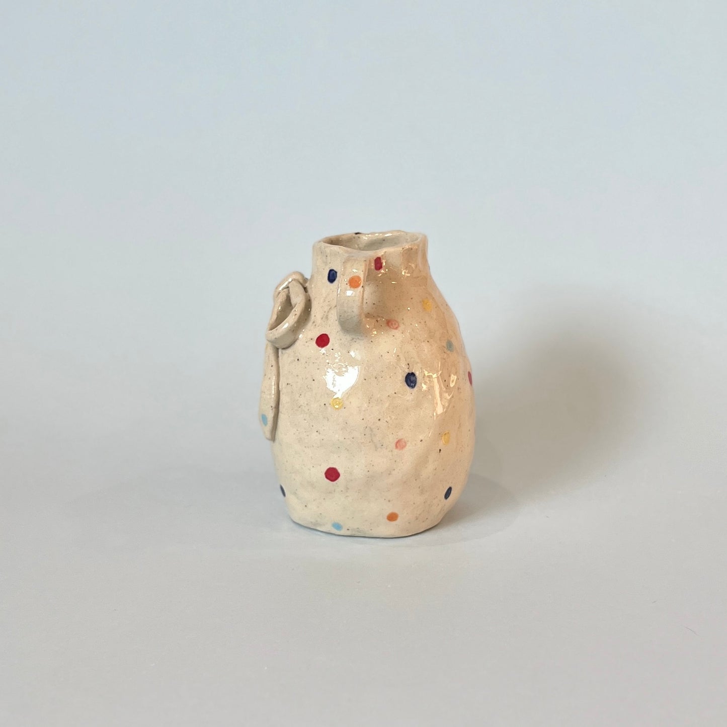 Spotty Bow Small Vase