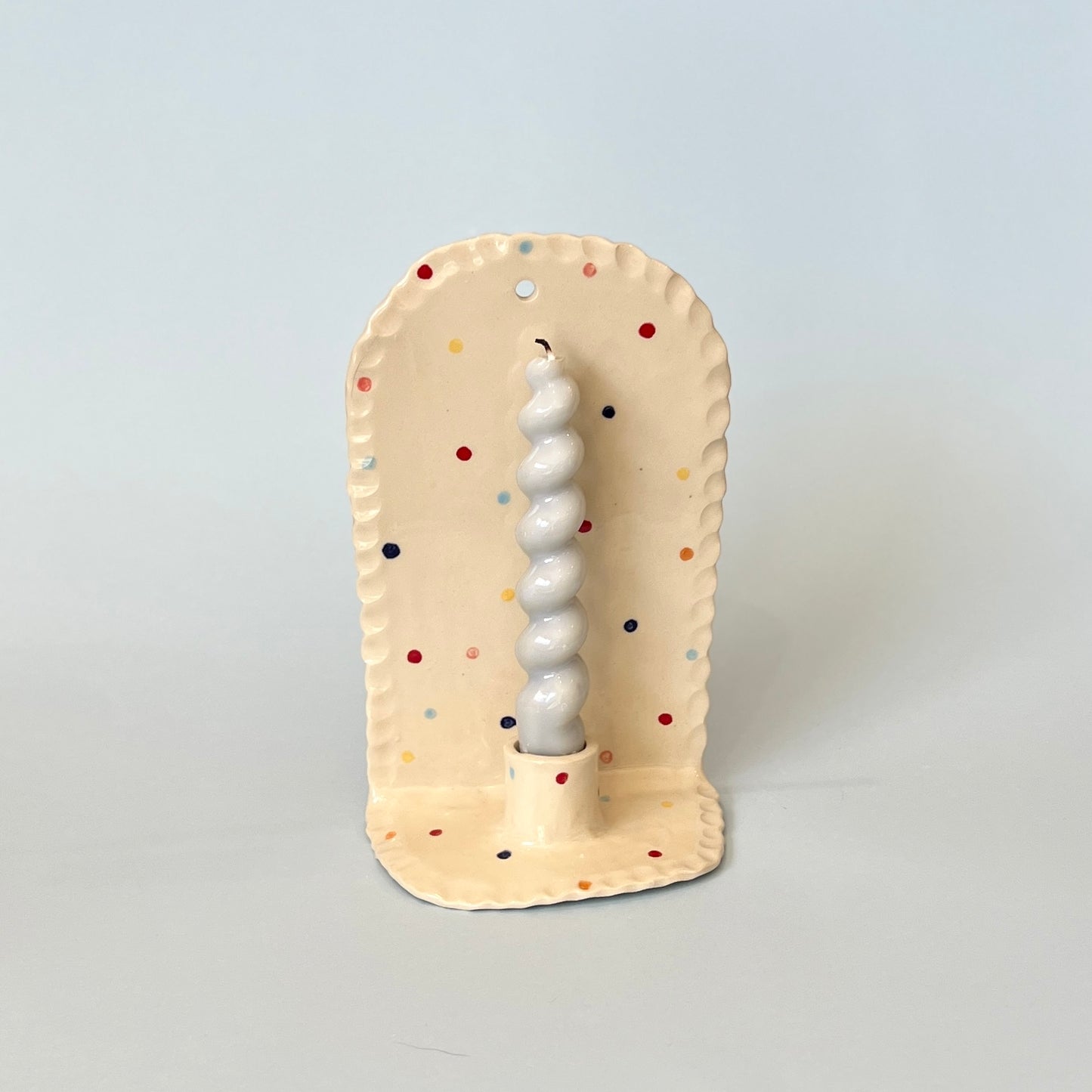 Spotty Candle Sconce