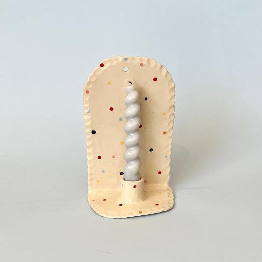 Spotty Candle Sconce