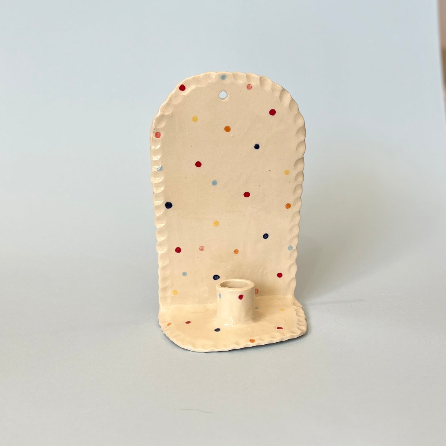 Spotty Candle Sconce