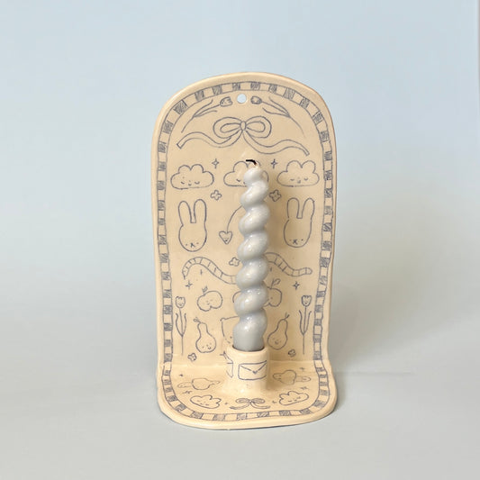 Scribble Candle Sconce