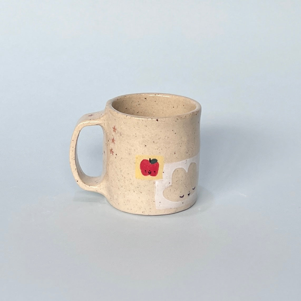 "Gentle" Patchwork Short Mug