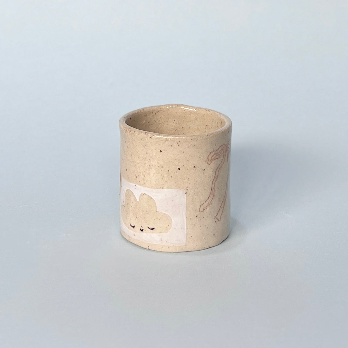 "Gentle" Patchwork Short Mug