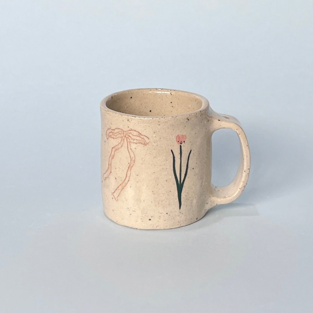 "Gentle" Patchwork Short Mug