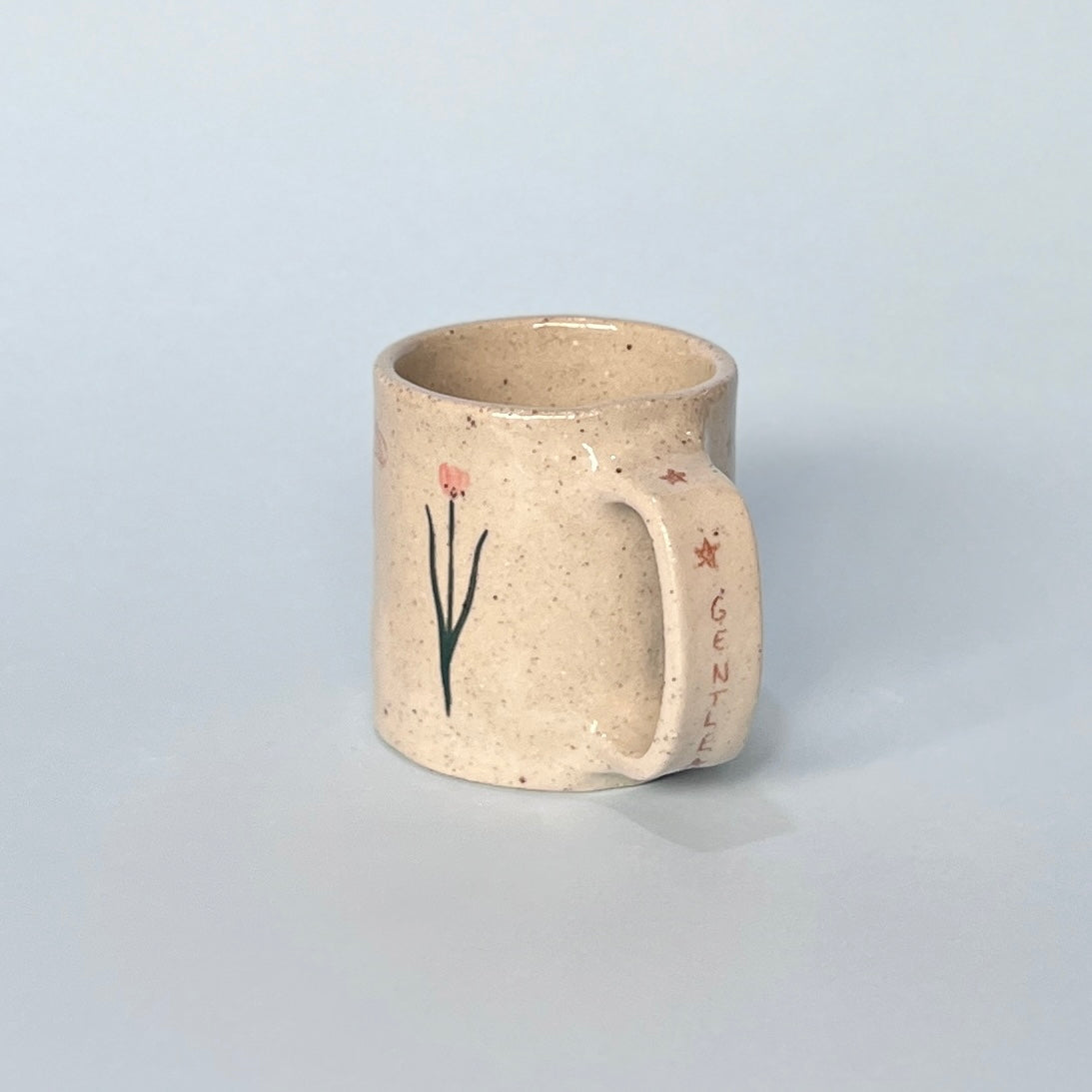 "Gentle" Patchwork Short Mug