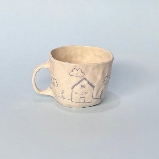 Home Sweet Home Scribble Mug