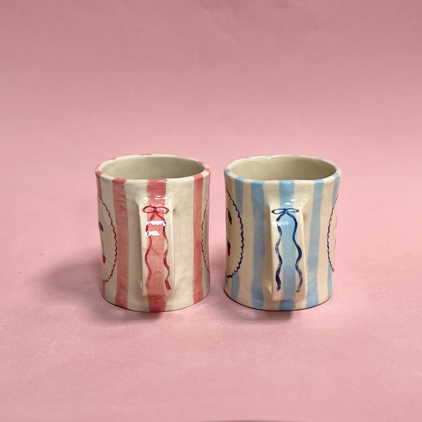 Cherry and Strawberry Fields Mugs