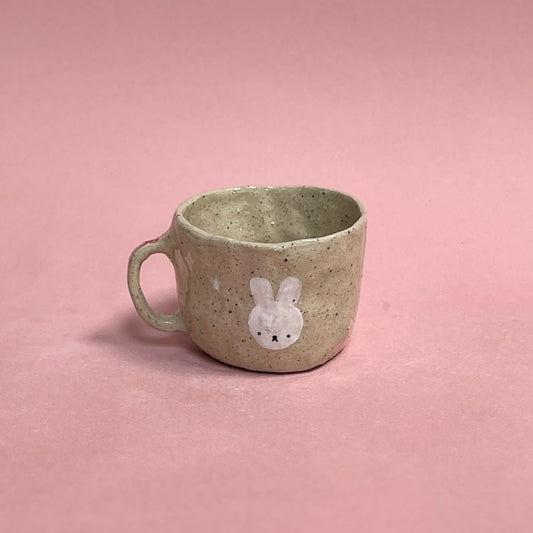 "Angel" Speckle Bunny Mug