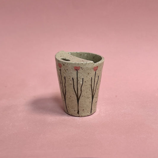 Speckle Tulip Travel Mug