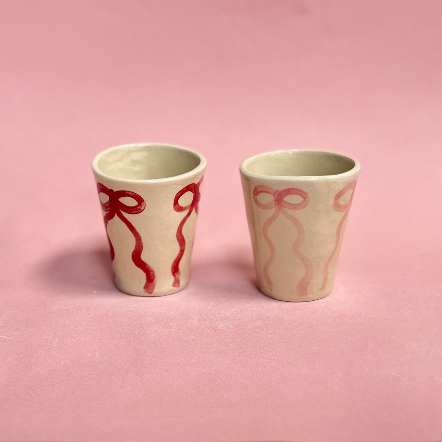 Bows on Bows on Bows Latte Cups