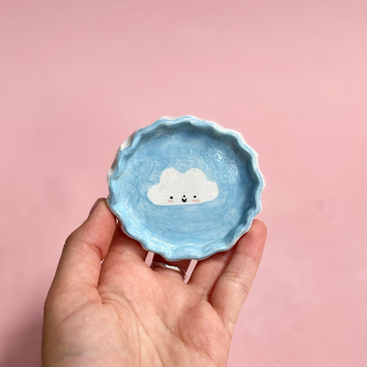 Frilly Cloud Trinket Dish