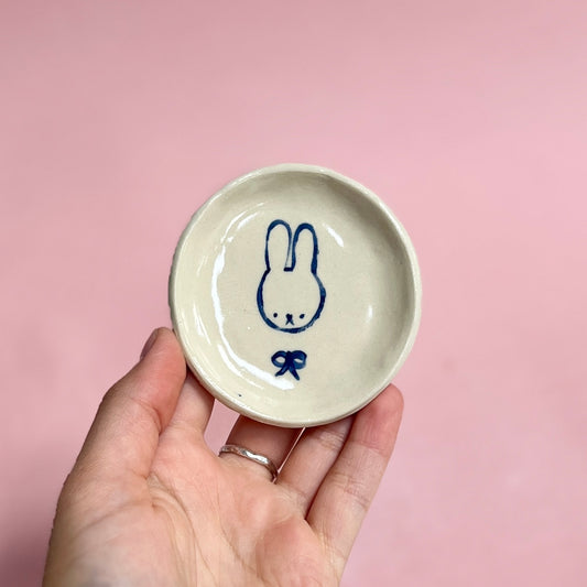 Bunny n Bow Trinket Dish