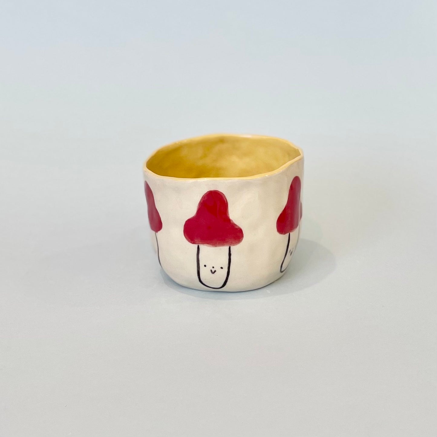 Mushroom Yellow Mug