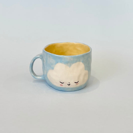 Pale Blue Cloudy Mug