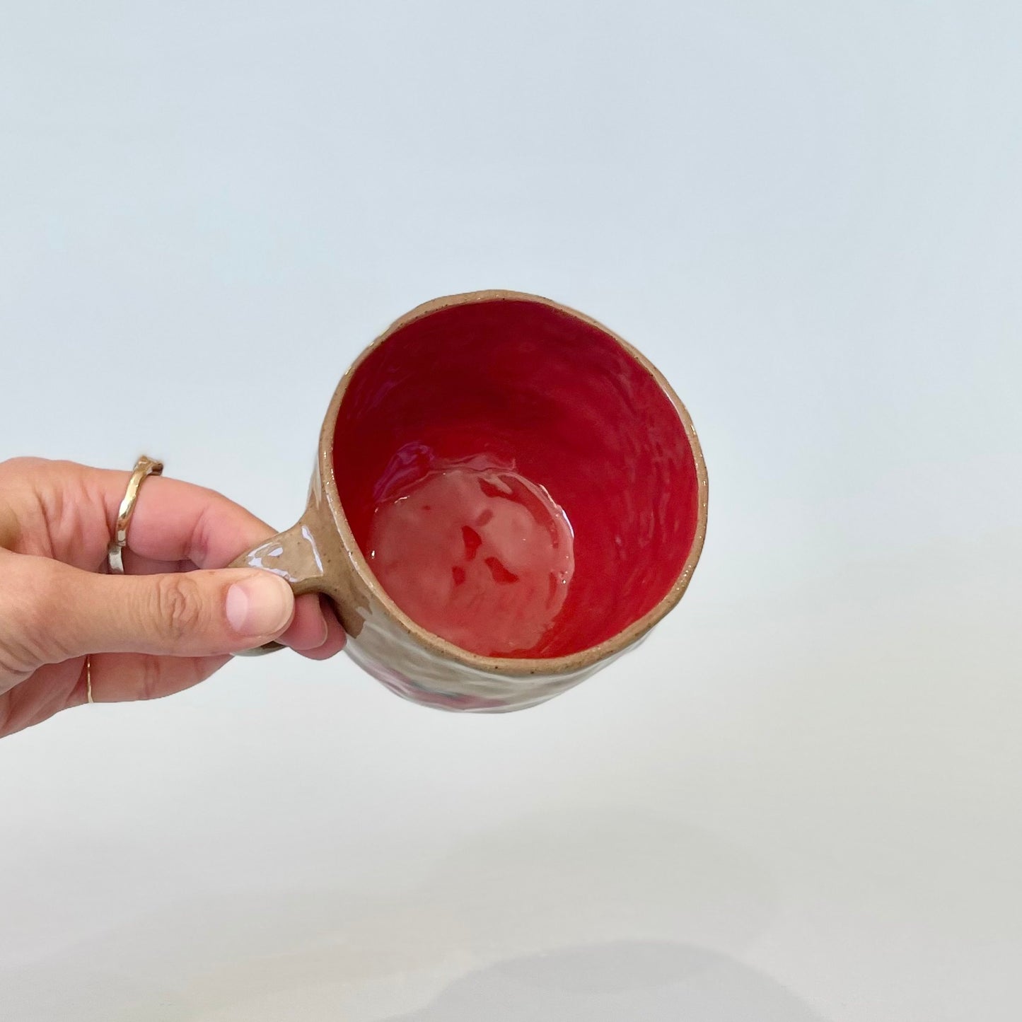 Brown Speckle Tomato Mug