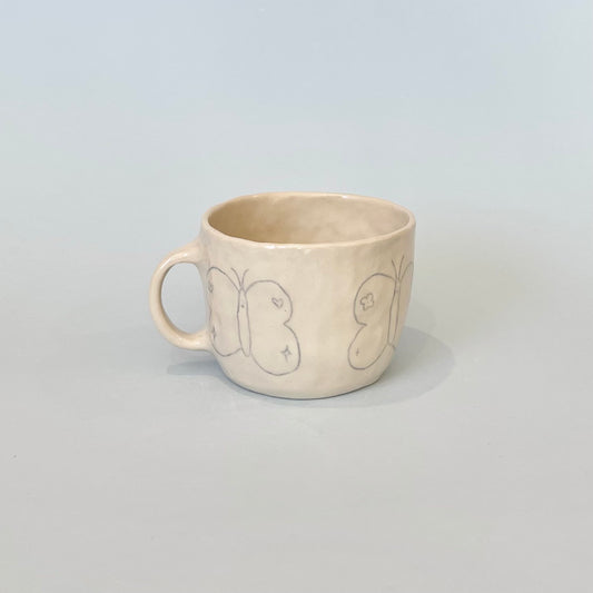 Butterfly Scribble Mug