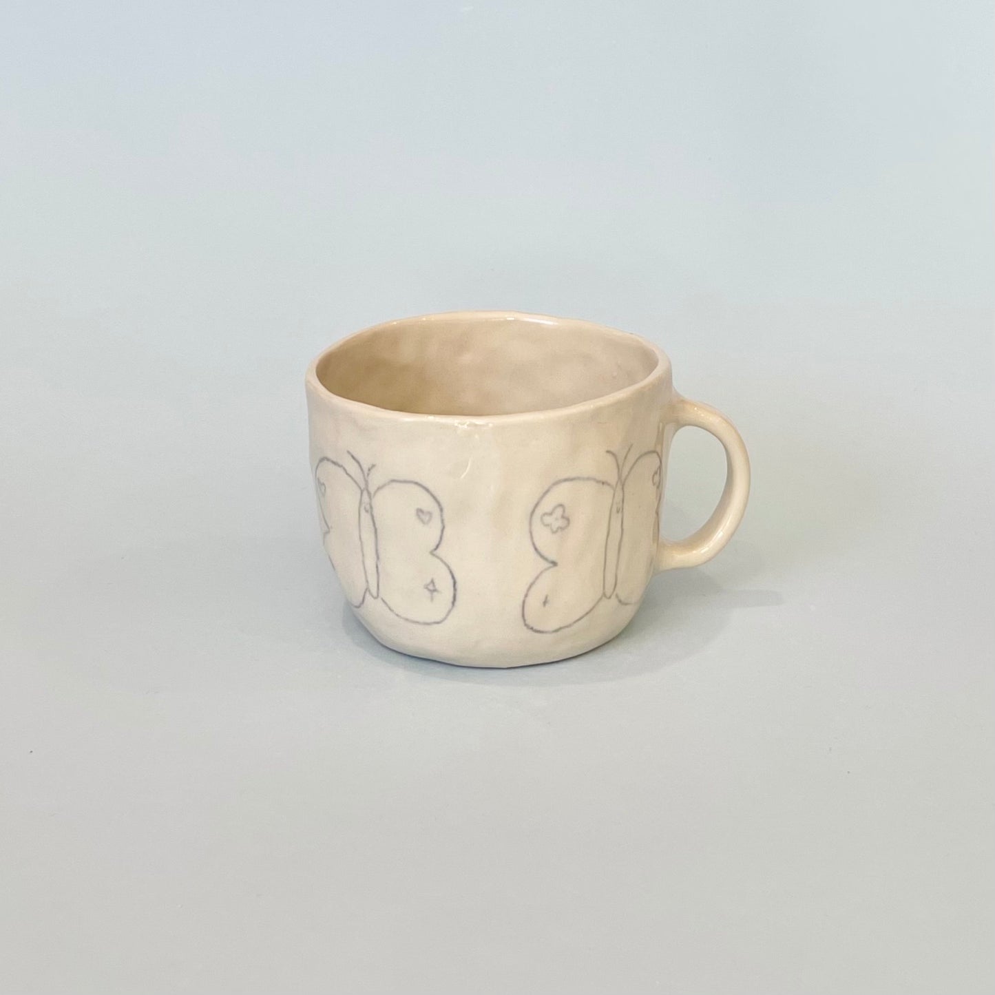 Butterfly Scribble Mug