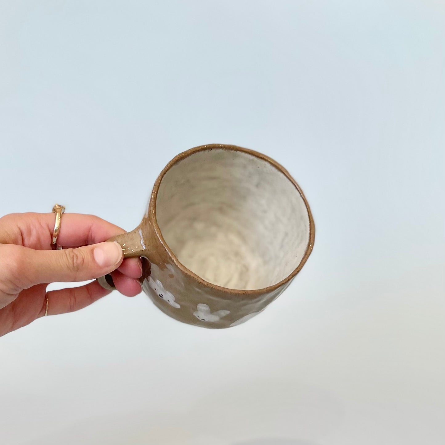 Brown Speckle Critters Mug