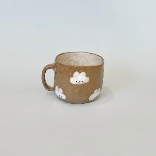 Brown Speckle Cloudy Mug