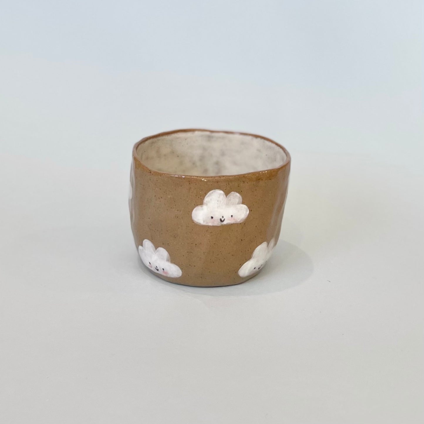 Brown Speckle Cloudy Mug