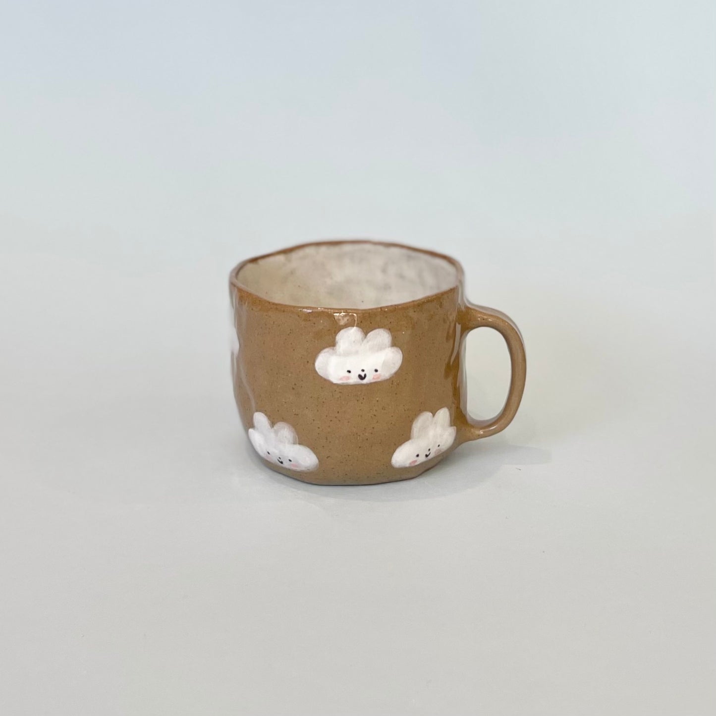 Brown Speckle Cloudy Mug