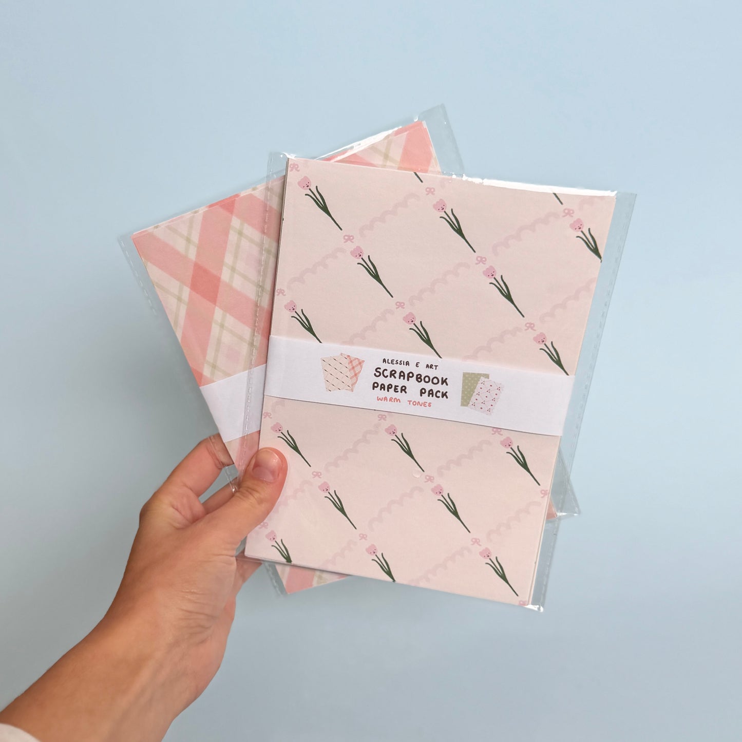 Scrapbook Paper - Warm Tones Set A5